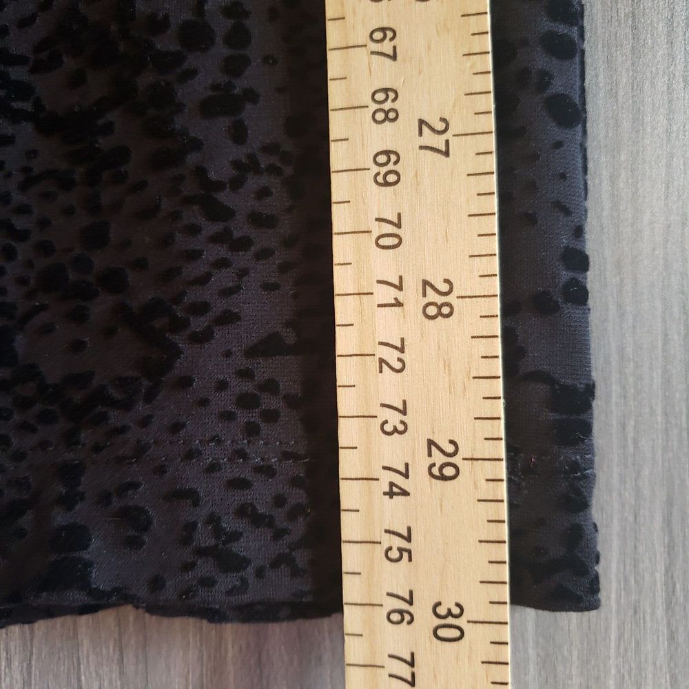 NYGARD SLIMS Womens Flocked Snakeskin Print Straight Leg Stretch Pant Sz Medium - Picture 6 of 8